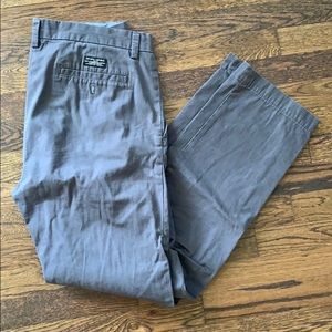 Banana Republic Chinos 33x34. Men’s. Dark grey